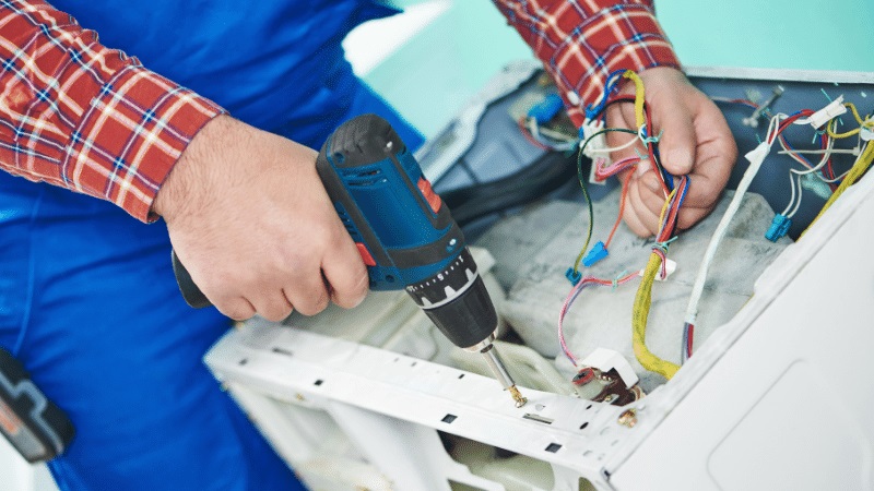 Hendek Bosch Bosch çamaşır makinesi kart tamiri – Su almama arızası orijinal parça ile giderildi. - Teknik servis örneği